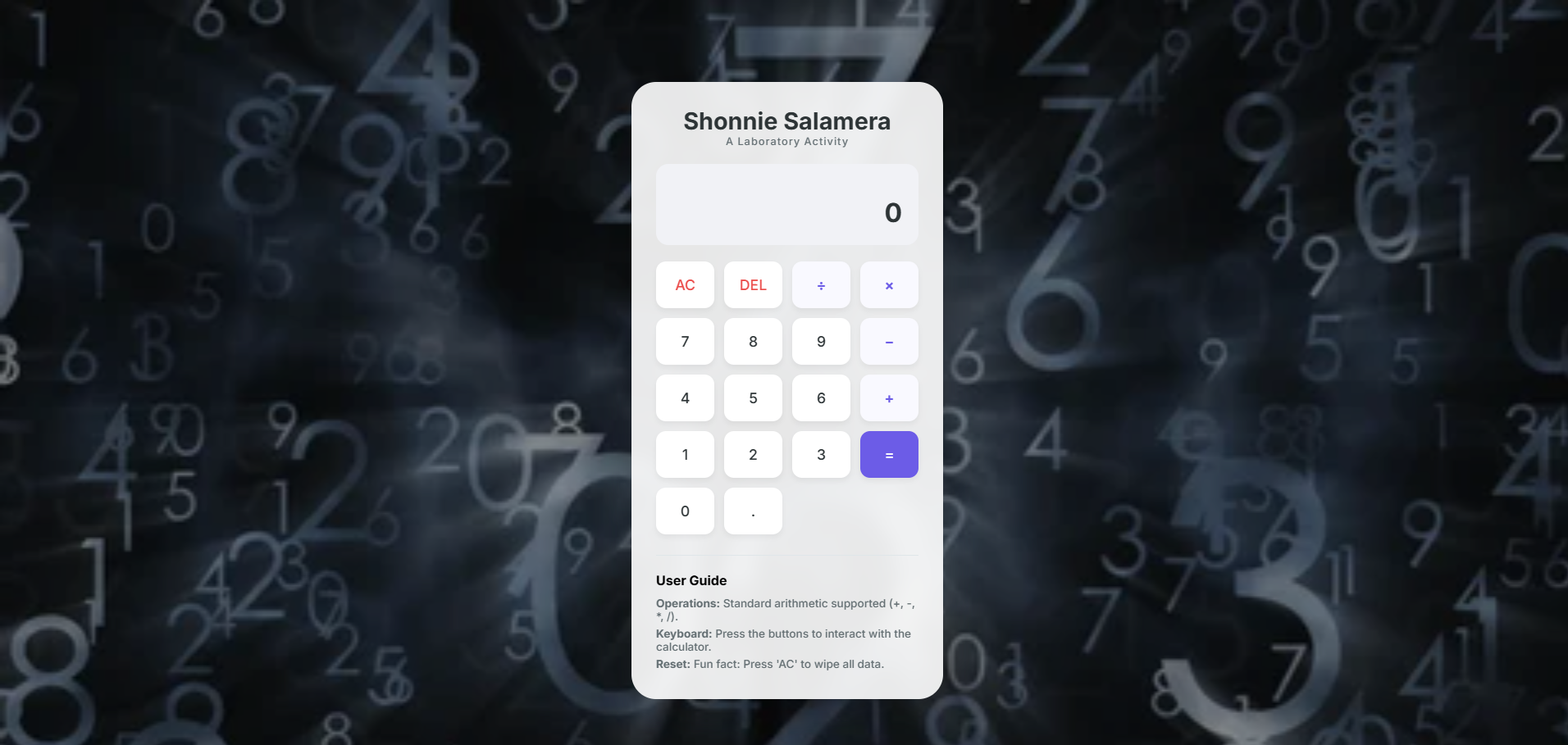 Salamera Calcu Screenshot